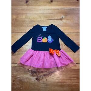Bonnie Baby Halloween Boo Top Girls Size 18 Months